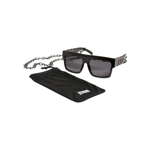 Zakynthos sunglasses with chain black/silver