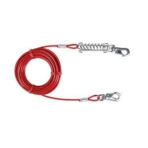 Upevňovacie lanko s pružinou + 2x karabína (trixie) - 8m