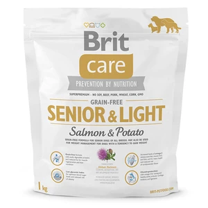 Brit Care dog Grain Free Senior Salmon & Potato - 1kg