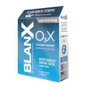 BlanX O3X Oxygen Power bieliace pásiky na zuby 10 ks