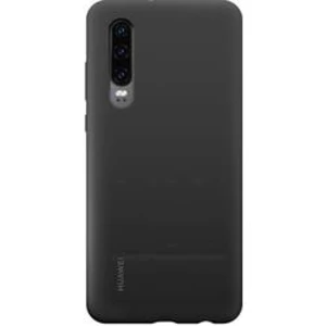 Eredeti tok Silicone Case Huawei P30, Black