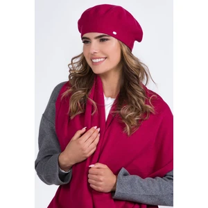 Kamea Woman's Beret K.20.045.30 Fuchsia