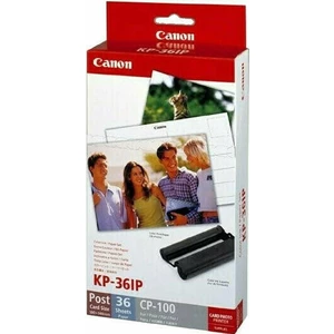 Fotopapier Canon KP36IP,10x15 cm, 36 listov pre Selphy (7737A001) biely fotografický papier pre termosublimačné tlačiarne • rozmer listov 10 × 15 cm •