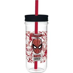 Sklenice plastová 670 ml Spiderman