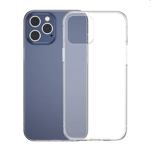 Silikonové pouzdro Baseus Simple Case pro Apple iPhone 12 Pro Max, transparentní