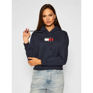 Tommy Jeans Mikina Modrá