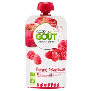 GOOD GOUT BIO Jablko s malinou 120 g
