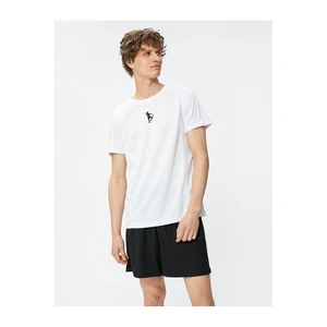 Koton Basic Sports Shorts with Lace-Up Waist with Pocket Detail.