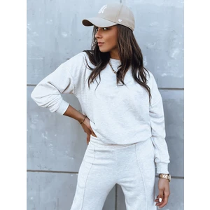 Women's tracksuit DISKAR light beige Dstreet