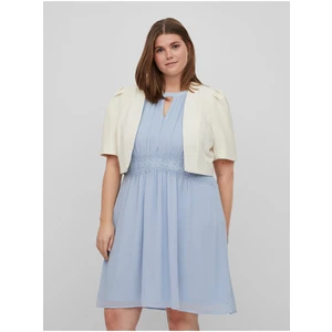 Creamy Women's Short Cardigan VILA Gery - Ladies