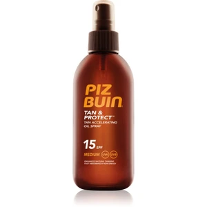 Piz Buin Tan & Protect ochranný olej urychlující opalování SPF 15 150 ml