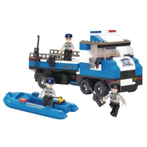Sluban Rendőr teherautó csónakkal