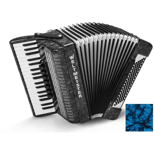 Weltmeister Opal 37/96/III/7/3 MT Blue Piano accordion