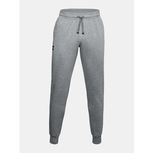 Under Armour Rival Fleece Joggers Pánské tepláky 1357128-012 grey S