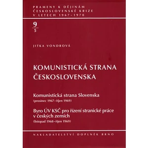 Komunistická strana Československa - Jitka Vondrová