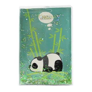 Blok glitrový Panda - Bloky a bločky [Papírenské zboží]