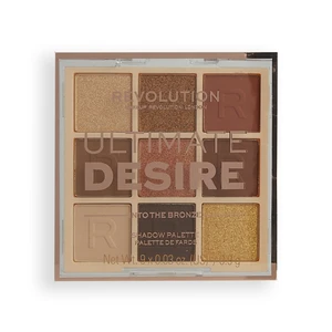 Makeup Revolution Ultimate Desire paletka očních stínů odstín Into The Bronze 8,1 g