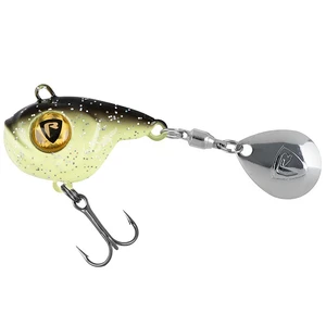Fox rage big eye spin tail black gold - 20 g