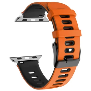 4wrist Silikonový řemínek pro Apple Watch - Orange 38/40/41 mm