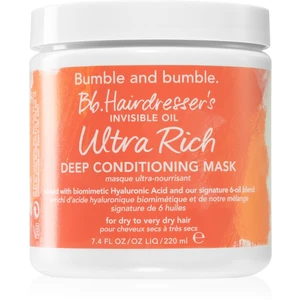 Bumble and bumble Hairdresser's Invisible Oil Ultra Rich Deep Mask vyživující maska pro suché vlasy 200 ml