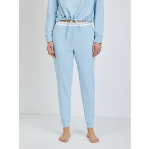 Světle modré dámské tepláky Calvin Klein Underwear - Dámské