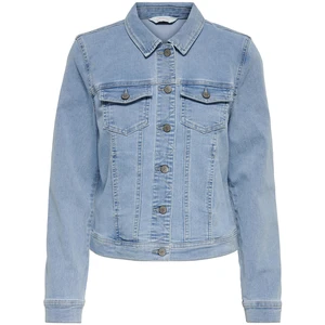 ONLY Dámská džínová bunda ONLWONDER LIFE 15243147 Light Blue Denim M