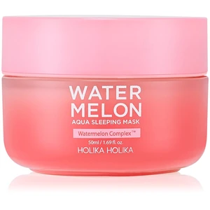 Holika Holika Watermelon Mask intenzívna nočná maska pre rýchlu regeneráciu suchej a dehydrovanej pleti