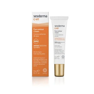 Sesderma Oční krém proti otokům a tmavým kruhům C-VIT AX+ (Eye Contour Cream) 15 ml