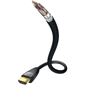 Hdmi kabel s ethernetem, vidlice ? Vidlice, 5 m, černý, inakustik