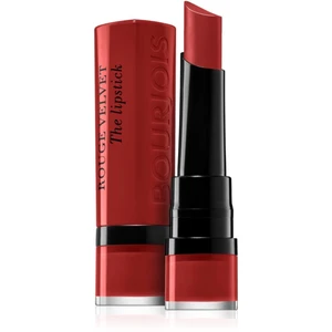 Bourjois Rouge Velvet The Lipstick matná rtěnka odstín 11 Berry Formidable 2.4 g