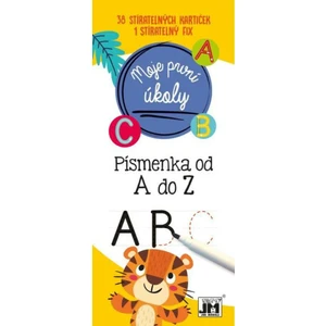 Moje první úkoly Písmenka A-Z [Netradiční karty]