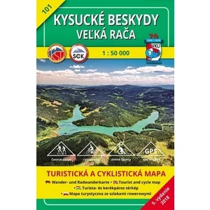 Kysucké Beskydy Veľká Rača 1:50 000