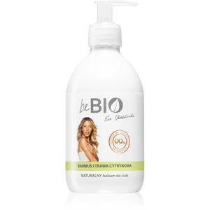 beBIO Bamboo & Lemongrass hydratační tělové mléko 400 ml