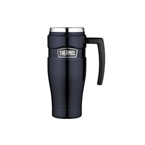 Thermos Style Vodotesný termohrnček s madlom - tmavo modrá 470 ml