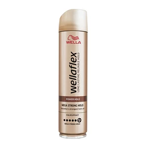 Wella Wellaflex Power Hold Form & Finish lak na vlasy s extra silnou fixáciou pre prirodzenú fixáciu 250 ml