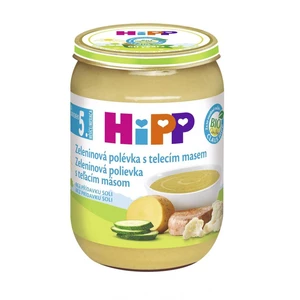 HiPP BIO Zeleninová polévka s telecím masem 190g