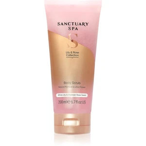 Sanctuary Spa Lily & Rose gelový peeling s vyhlazujícím efektem 200 ml