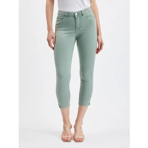 Orsay Světle zelené dámské skinny fit džíny - Dámské
