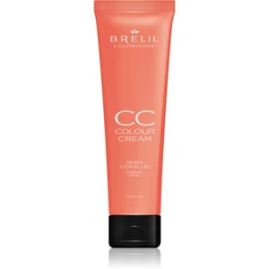 Brelil Numéro CC Colour Cream farbiaci krém pre všetky typy vlasov odtieň Coral Pink 150 ml