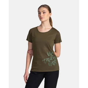 Women's technical T-shirt KILPI GAROVE-W Dark green