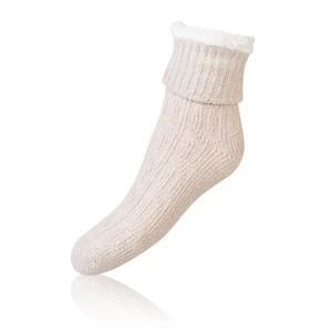BELLINDA Dámske extra teplé ponožky 40-41 béžové 1 kus