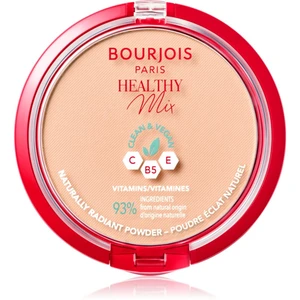 Bourjois Healthy Mix zmatňujúci púder pre žiarivý vzhľad pleti odtieň 02 Vanilla 10 g