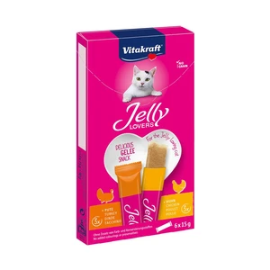 Vitakraft Jelly Lovers kuře a krůta 6x15g