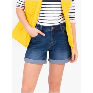 Dark Blue Womens Short Denim Shorts Brakeburn - Women