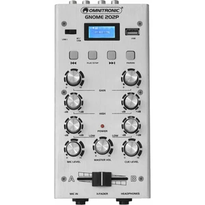 Omnitronic GNOME-202P Mixer de DJ