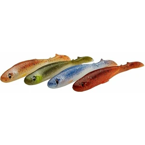 Savage Gear Slender Scoop Shad Smelt-Green Silver-Plotice-Motor Oil UV 9 cm 4 g