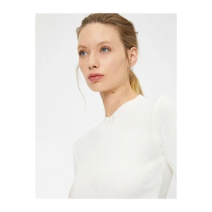 Koton Sweater - Ecru - Regular fit