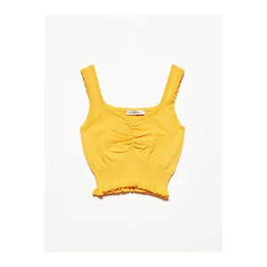 Dilvin Camisole - Yellow - Slim fit