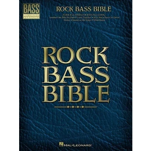 Hal Leonard Rock Bass Bible Music Book