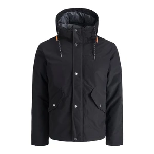 Jack&Jones Pánská bunda JJSAKA 12211942 Black S